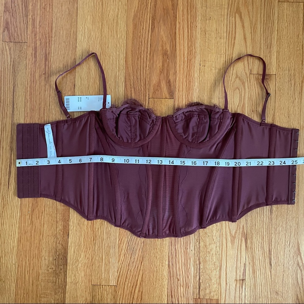 Urban Outfitters Out From Under Modern Love Corset - Chocolate - Picture 10 of 12